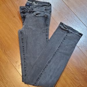 2/$20 American Eagle Straight Leg Black Jeans
